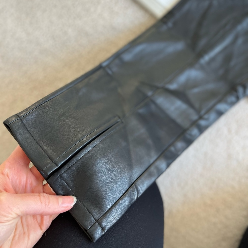 NWT Nasty Gal faux leather pants - Picture 3 of 6